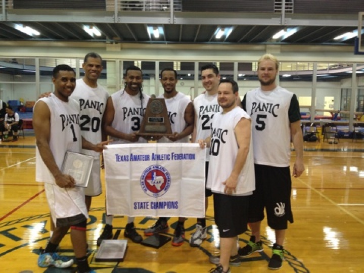 2014 TAAF Men's Major State Basketball 
Champions - Panic - Grapevine, Texas