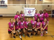 2014 - 12 & Under Girls State Volleyball Champions:
Spike 10, Round Rock