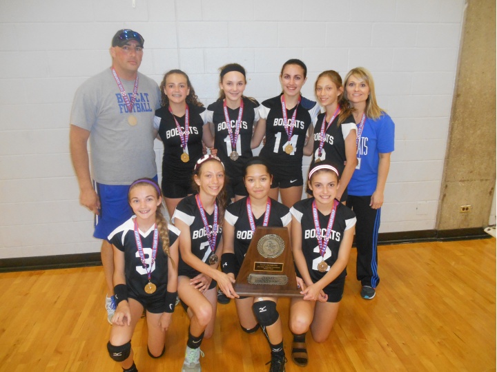 T.A.A.F. 2015 Girls 12 & Under State Volleyball Runner-up
Bobcats - Roanoke