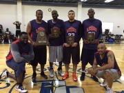 The 2016 TAAF Men's Major Basketball tournament runner ups - The All Stars from Houston